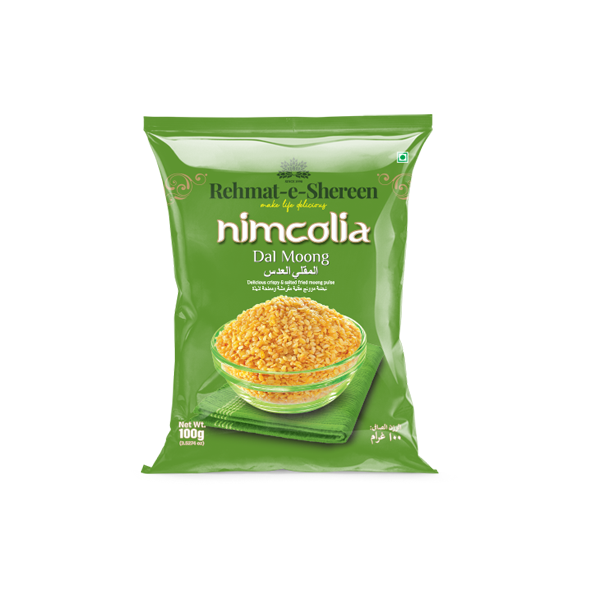 Rehmat E Shereen Nimcolia Daal Moong - 100gm (18pcs)